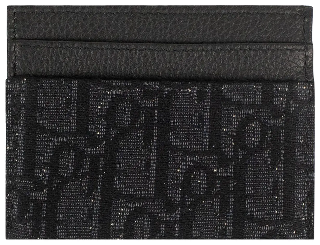 Monogram Desenli Deri Kartlık