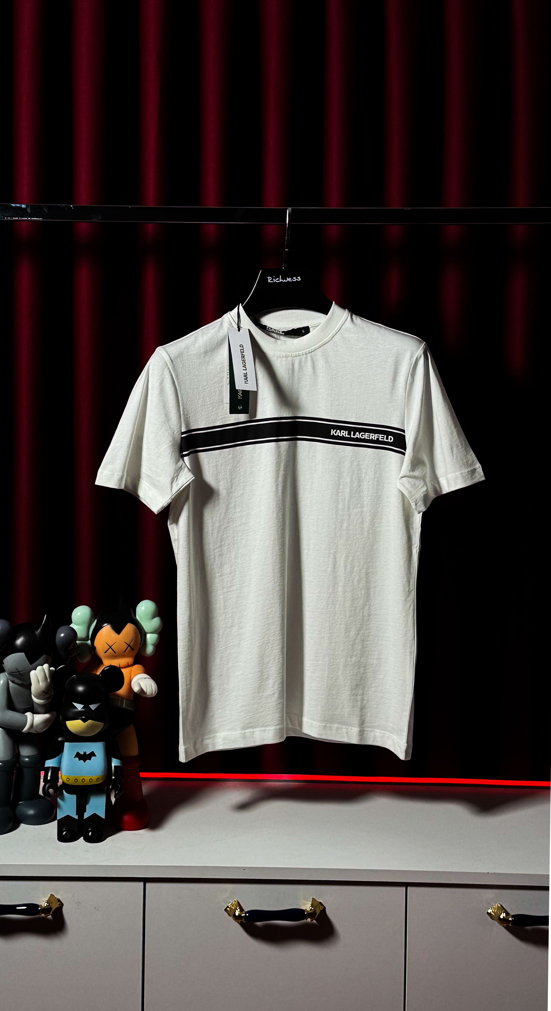 Logo Baskılı Beyaz Erkek T-shirt
