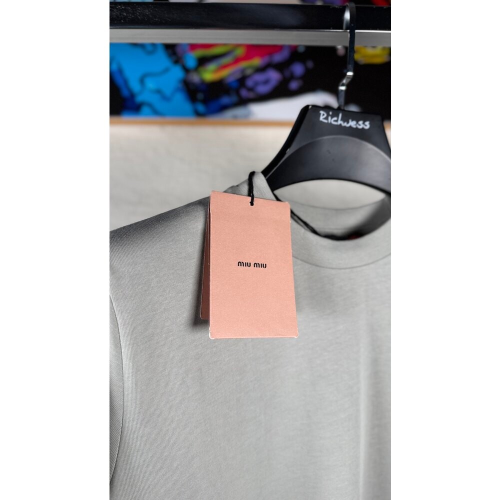 Taş Rengi Nakış Logolu Erkek T-shirt