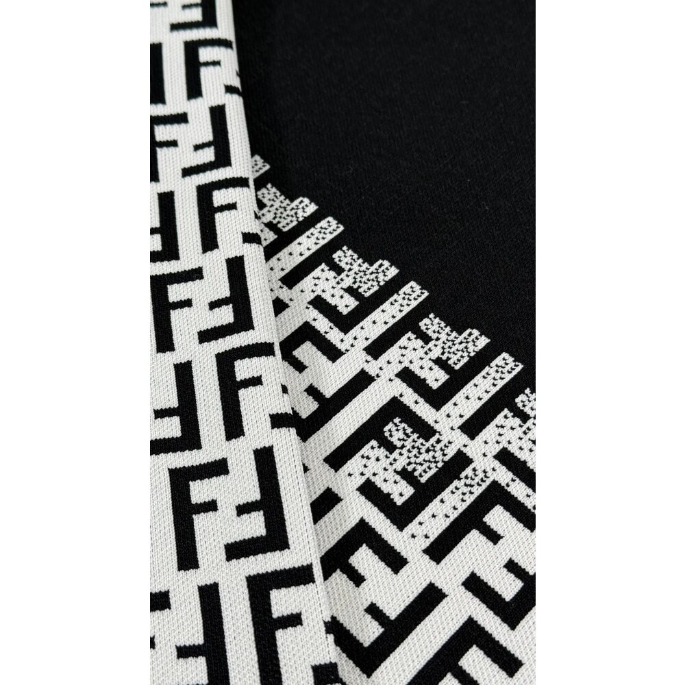 FF Logo Detaylı Erkek Triko Kazak
