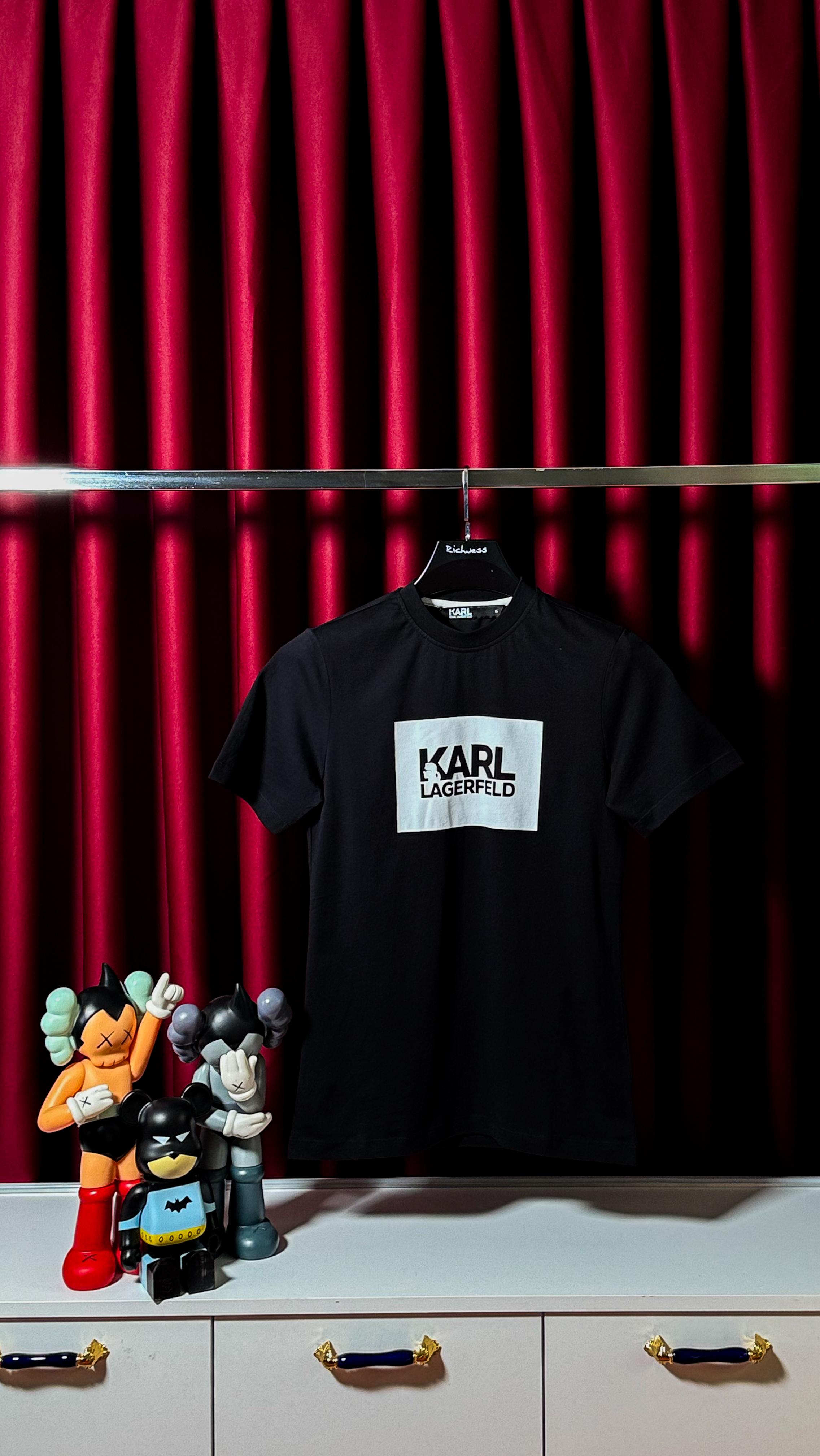 Logo Baskılı Siyah Erkek T-shirt