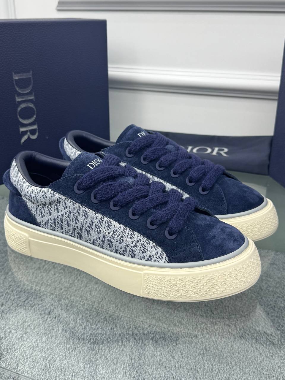 Nubuk Lacivert Erkek Sneaker