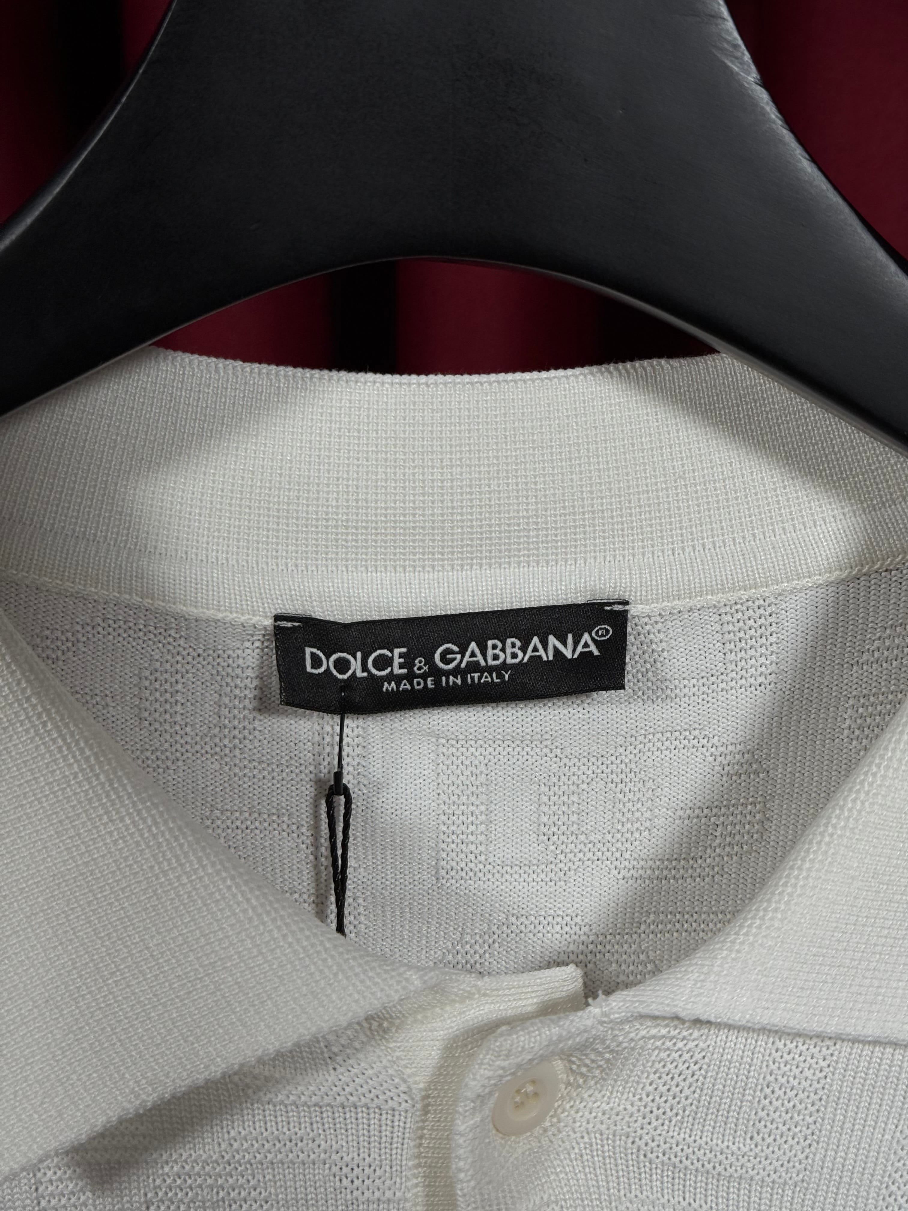 Monogram Logo Detaylı Erkek Triko Polo Kazak