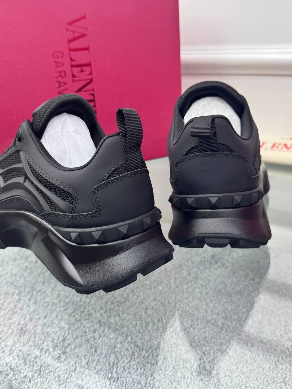 TrueAct Siyah Deri Erkek Sneaker