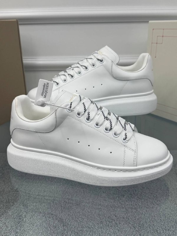Oversize Beyaz Erkek Deri Sneaker