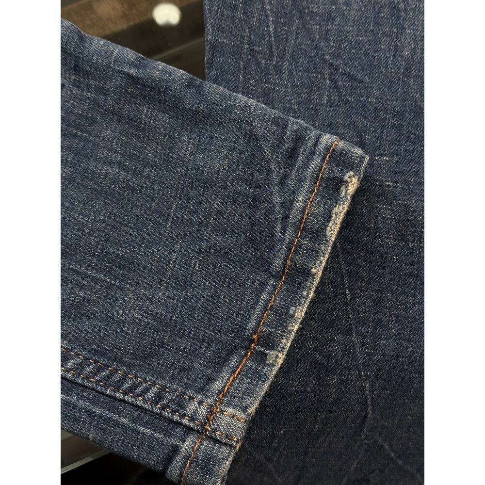 Kalp Logo Detaylı Kot Pantalon