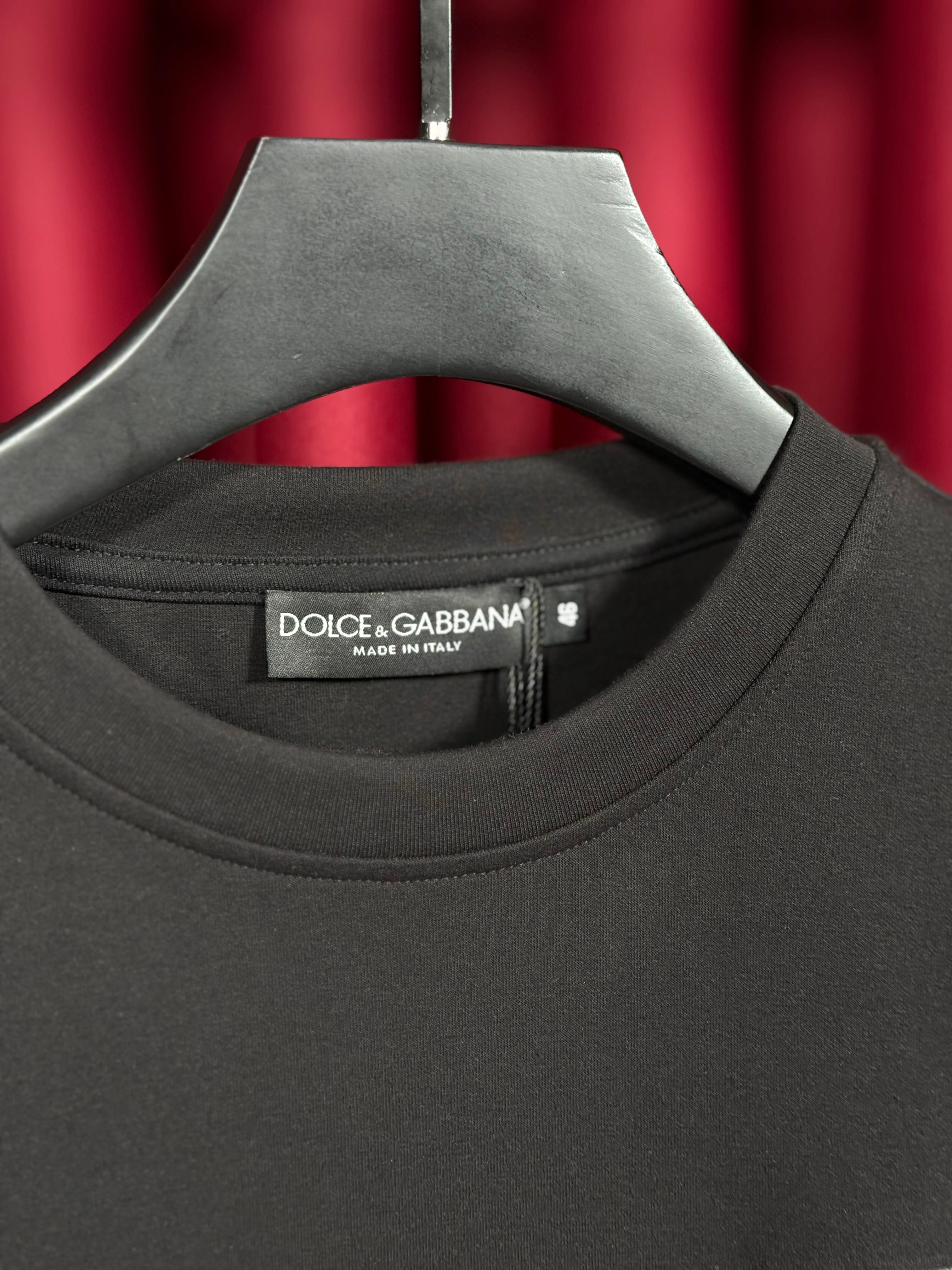 Göğüste Baskı Logo Detaylı Siyah Erkek Sweatshirt 