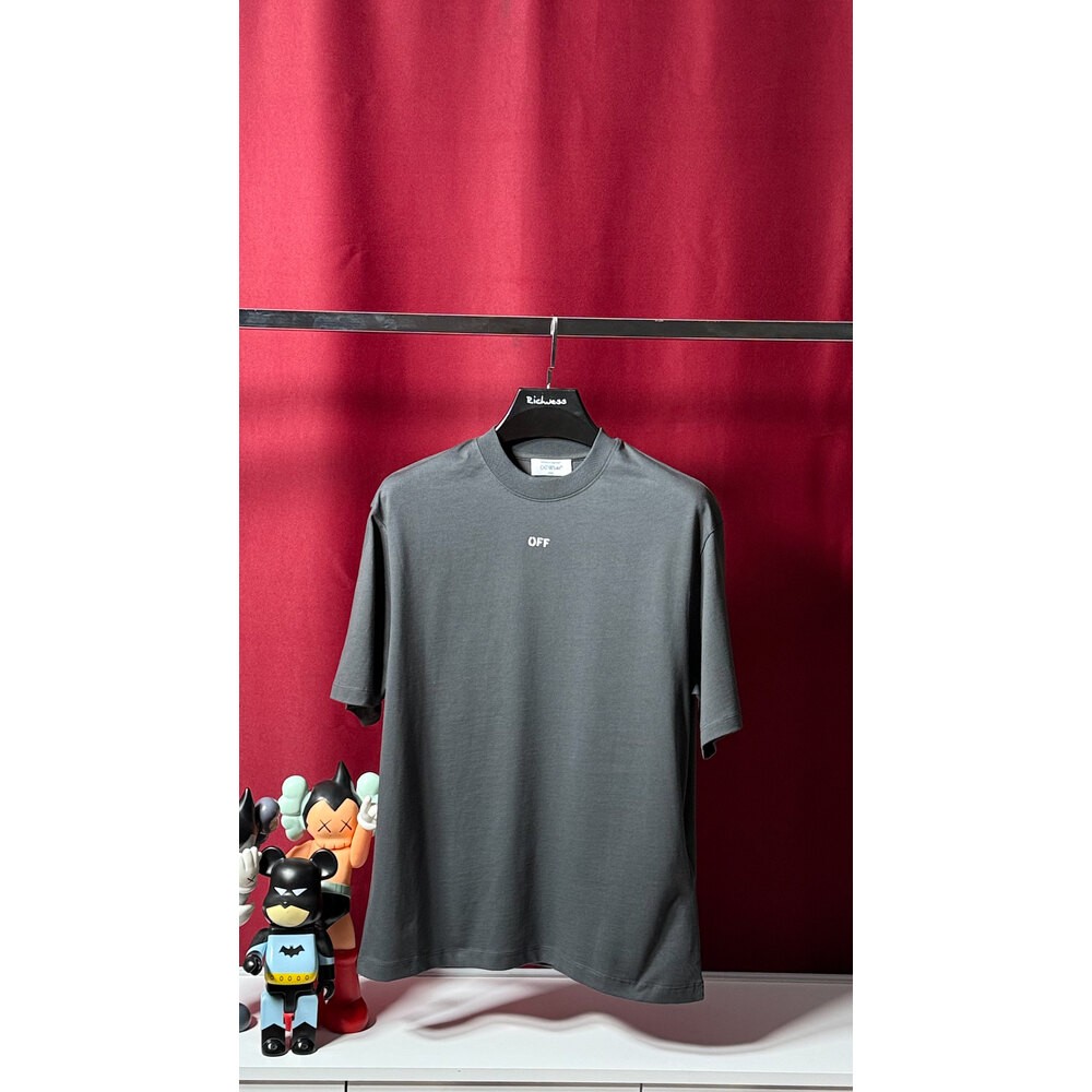 Baskı Detaylı Antrasit Erkek T-shirt NW