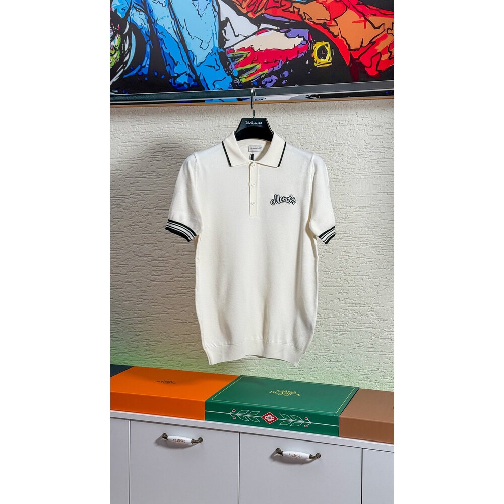 Nakış Logolu Erkek Polo T-shirt NW