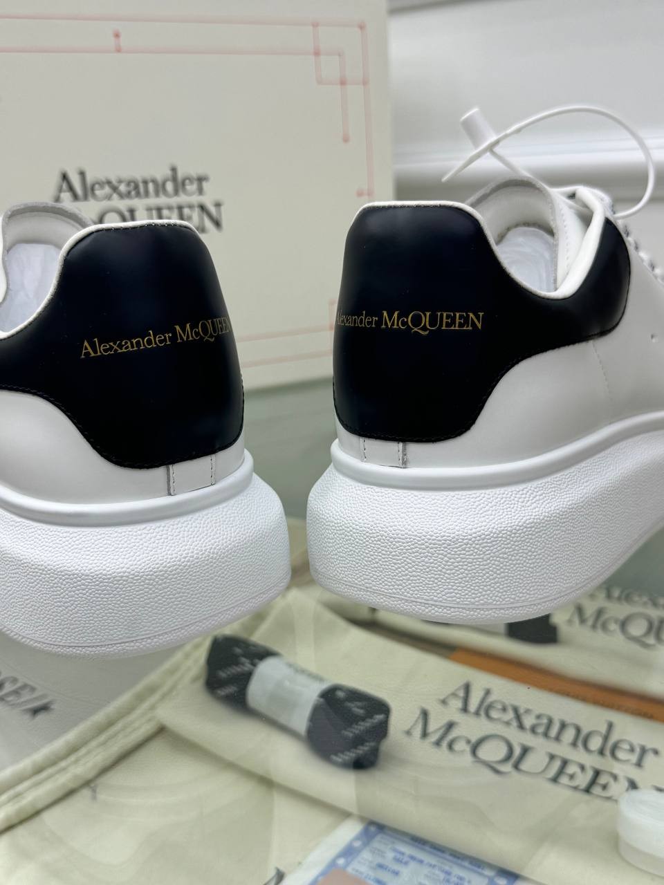 Oversize Beyaz Erkek Deri Sneaker