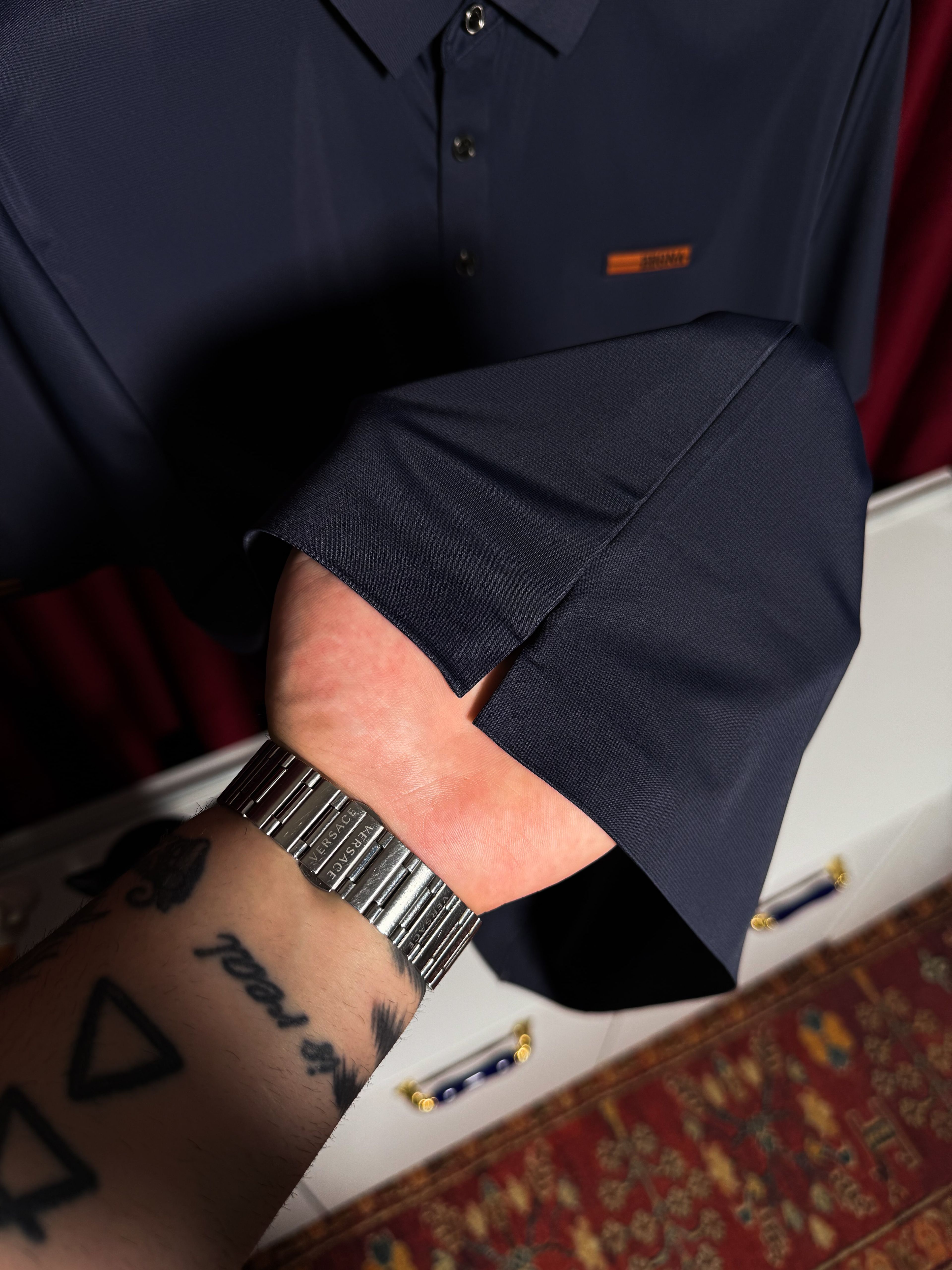 İthal Nakış Logo Detaylı Polo T-shirt