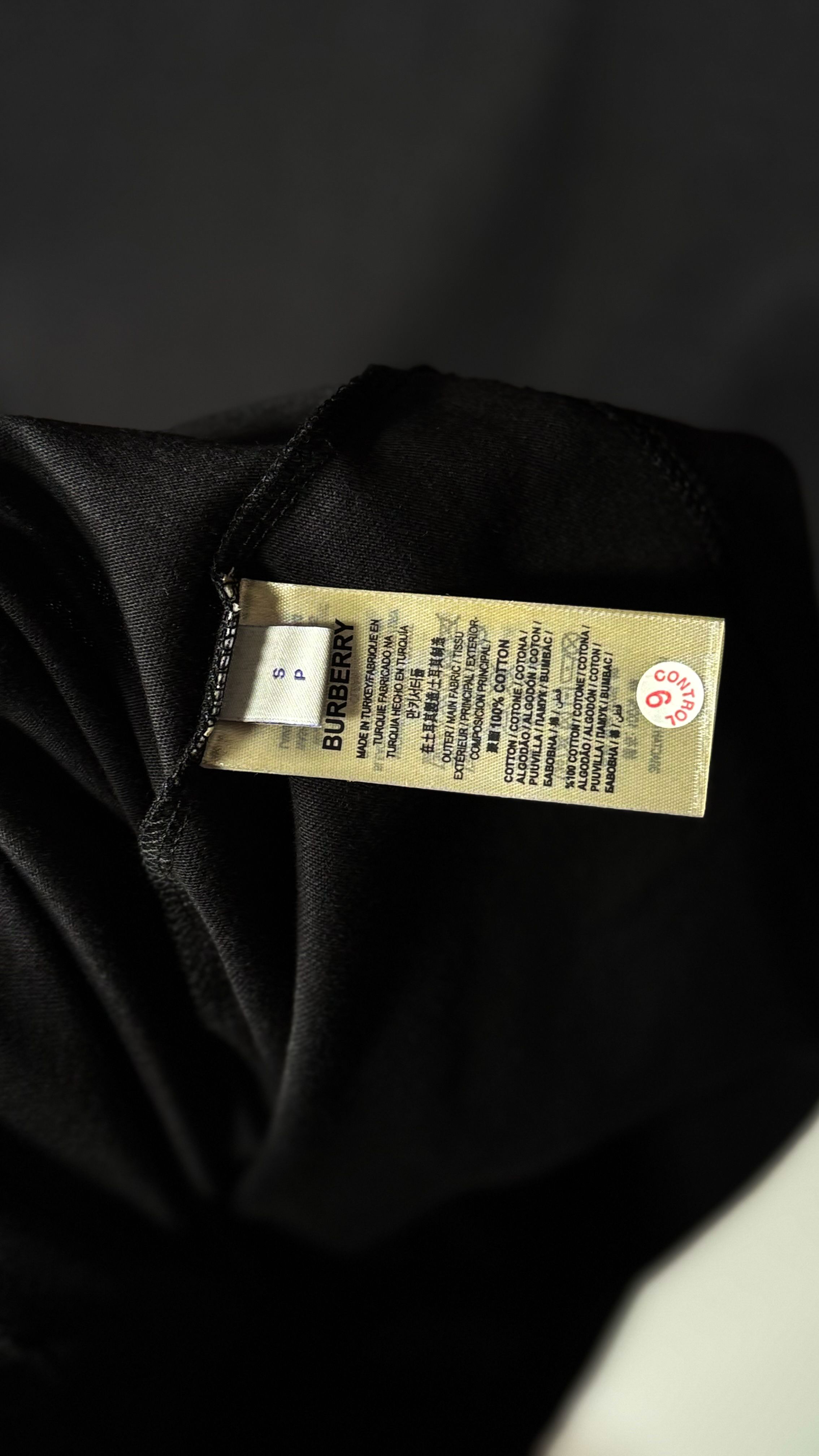 Logo Detaylı Siyah Erkek T-shirt