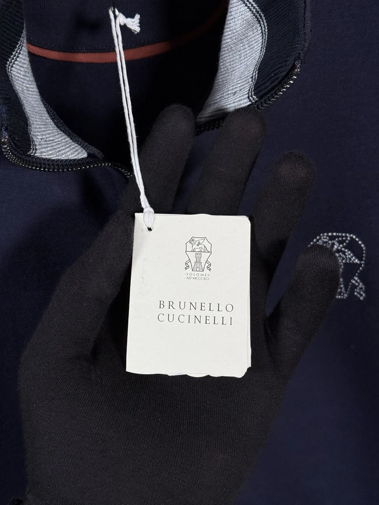 Minimal Logo Detaylı Lacivert Eşofman Takımı