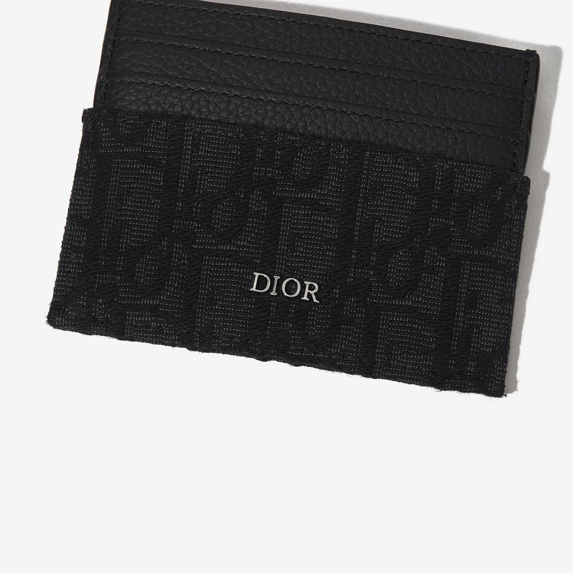 Monogram Desenli Deri Kartlık