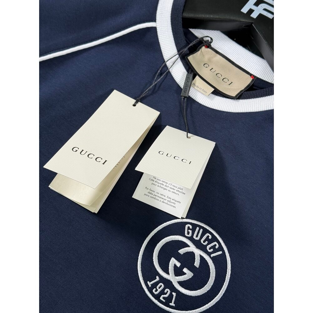1921 Nakış Logo Detaylı Lacivert Erkek Sweatshirt