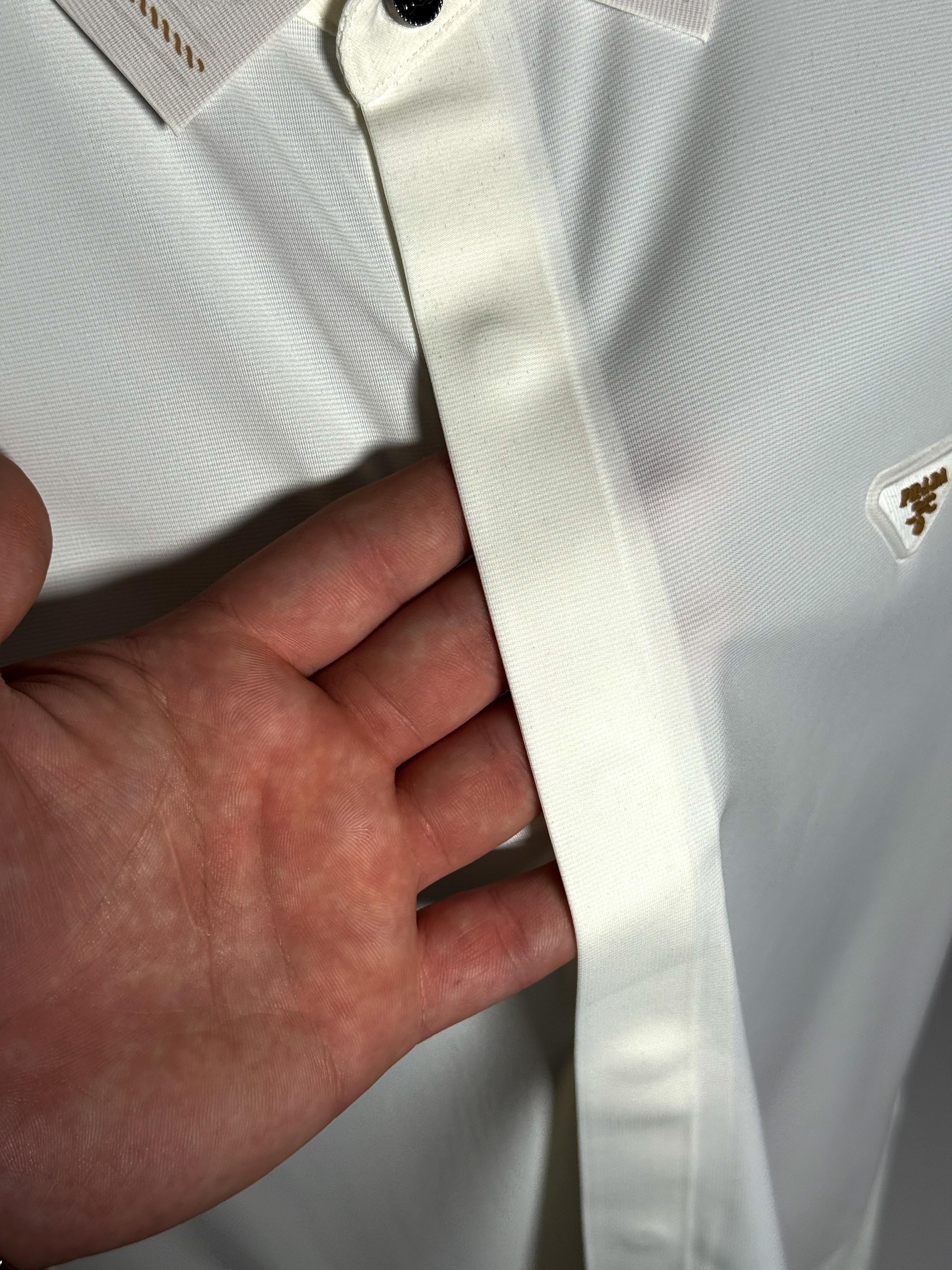 İthal Gömlek Plaka Logo Detaylı Polo T-shirt
