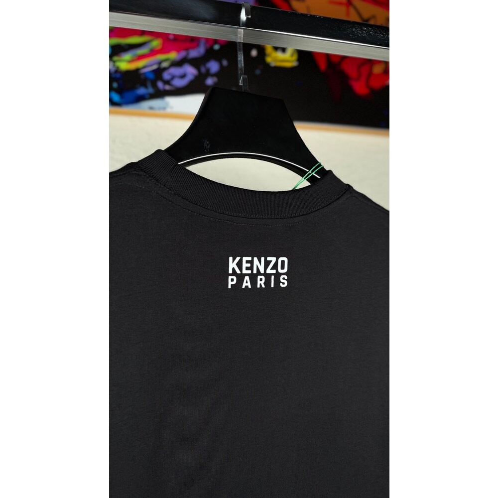 Kaplan Nakış Logo Detaylı Erkek T-shirt