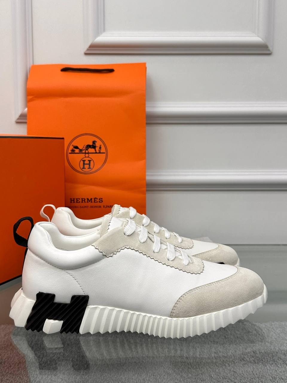 Logo Detaylı Beyaz Erkek Sneaker