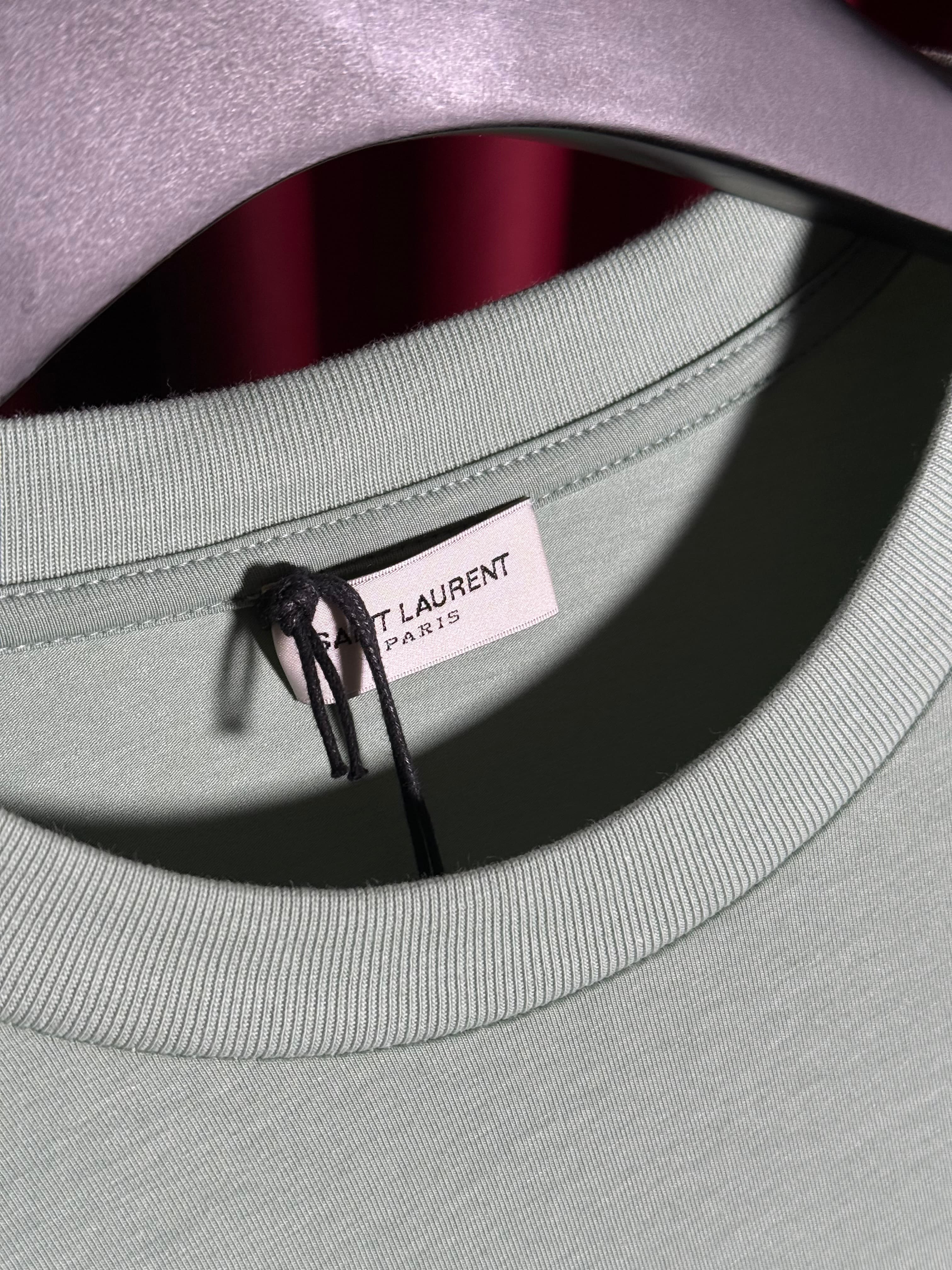 Nakış Logo Detaylı Yeşil Erkek T-shirt