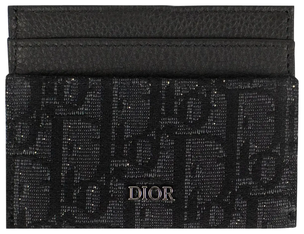 Monogram Desenli Deri Kartlık