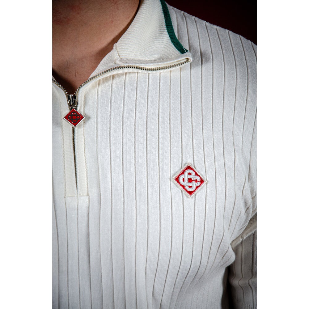 Tenis Club Yarım Fermuar Erkek Polo Yaka T-shırt NW