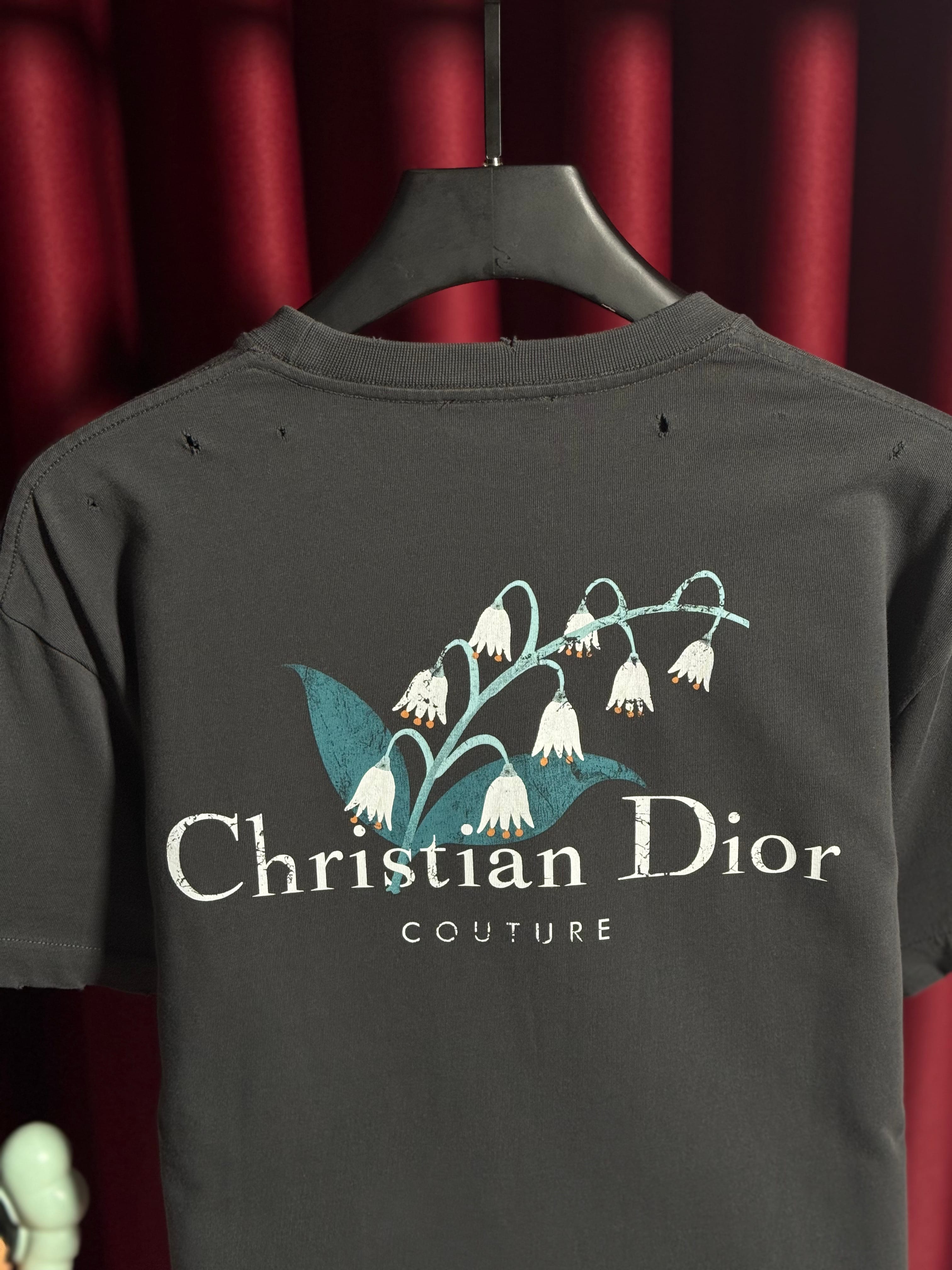 Sırt Logo Detaylı Oversize Antrasit Erkek T-shirt