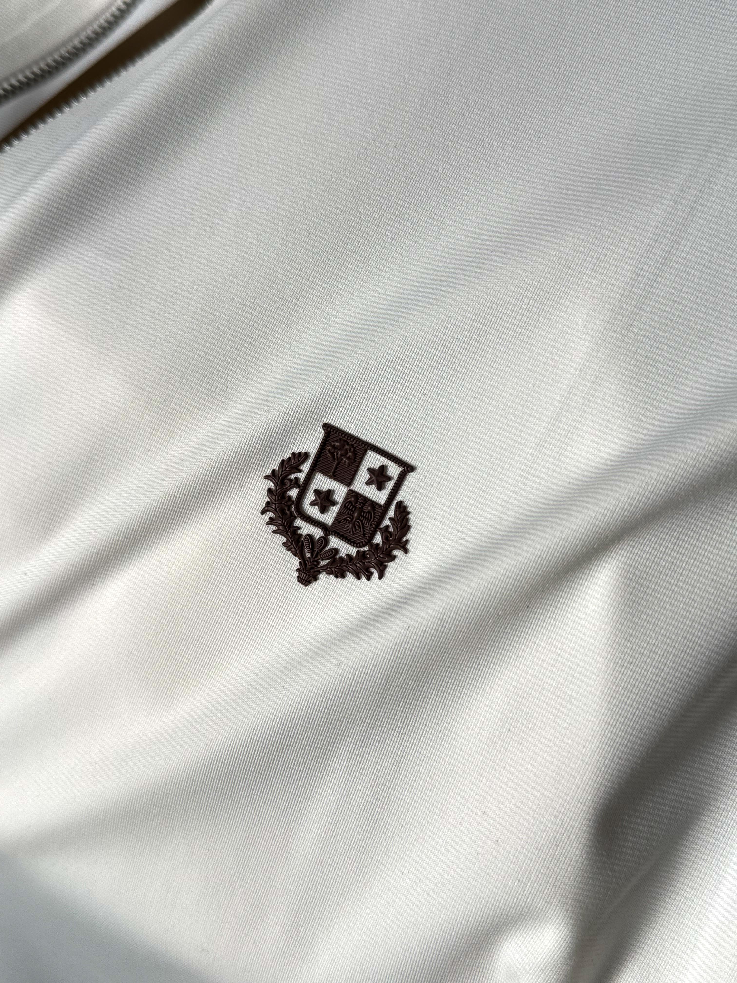 İthal Fermuarlı Nakış Logo Detaylı Polo T-shirt