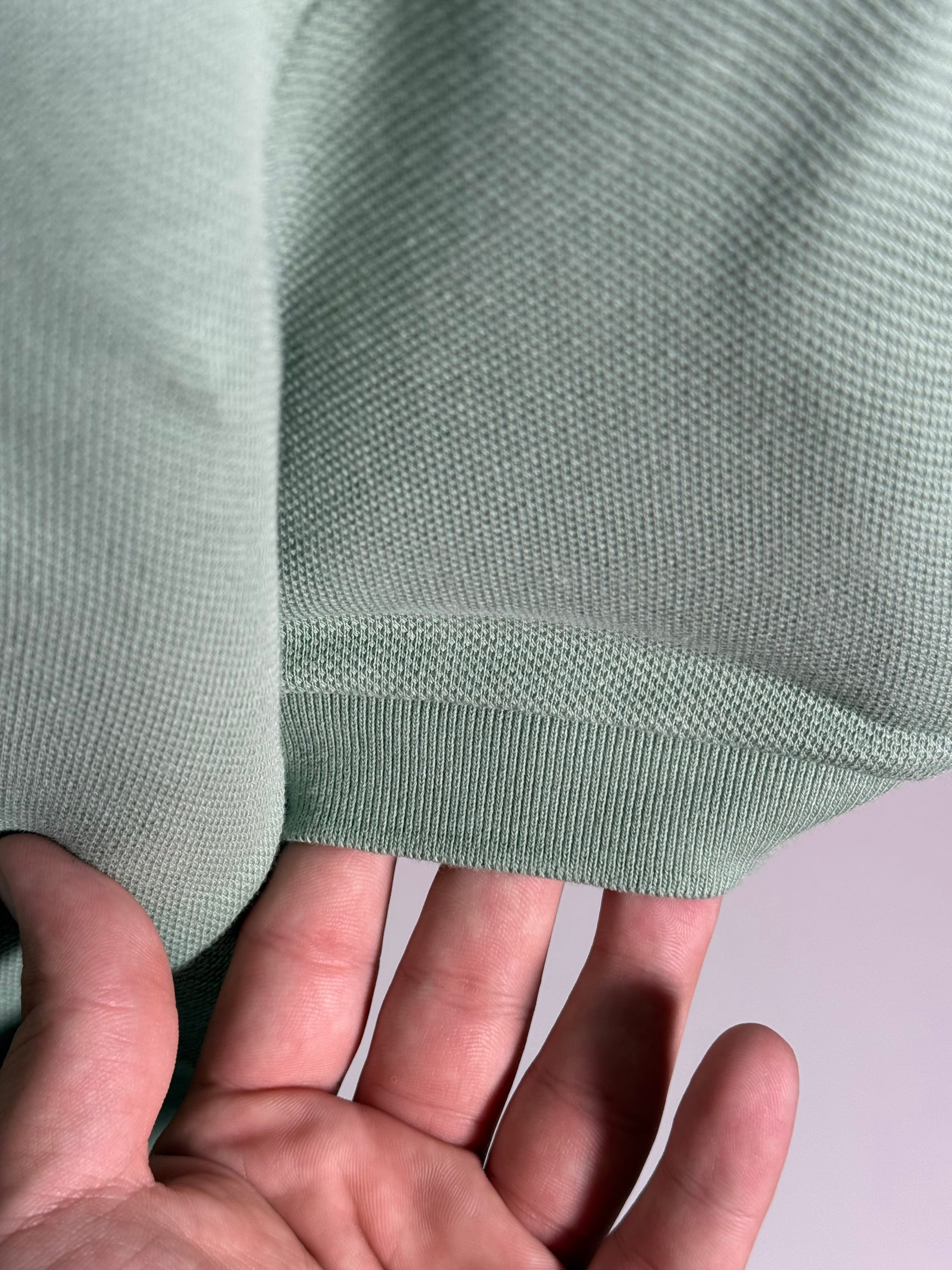 Nakış Logo Detaylı Mint Yeşili Polo Yaka T-shirt