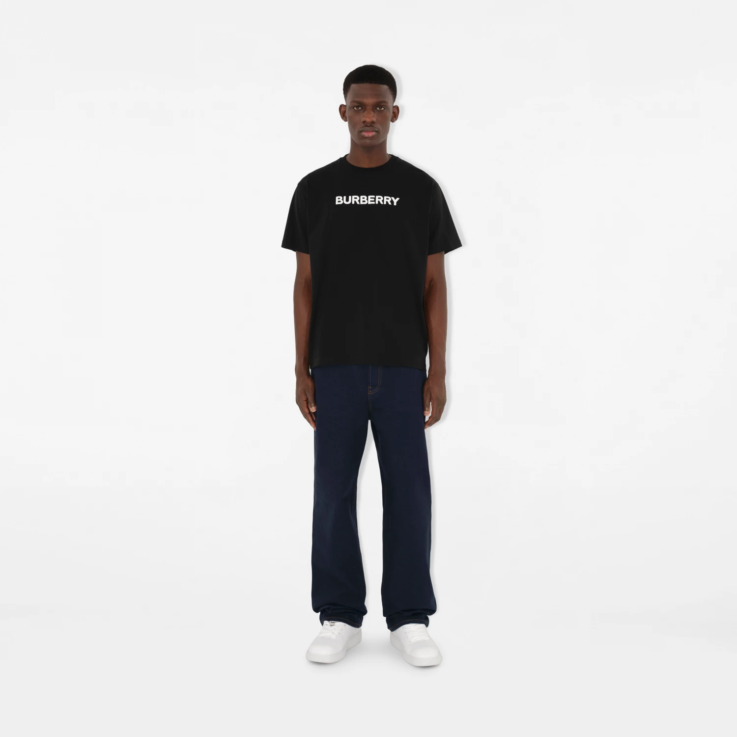 Logo Baskılı Erkek T-shirt