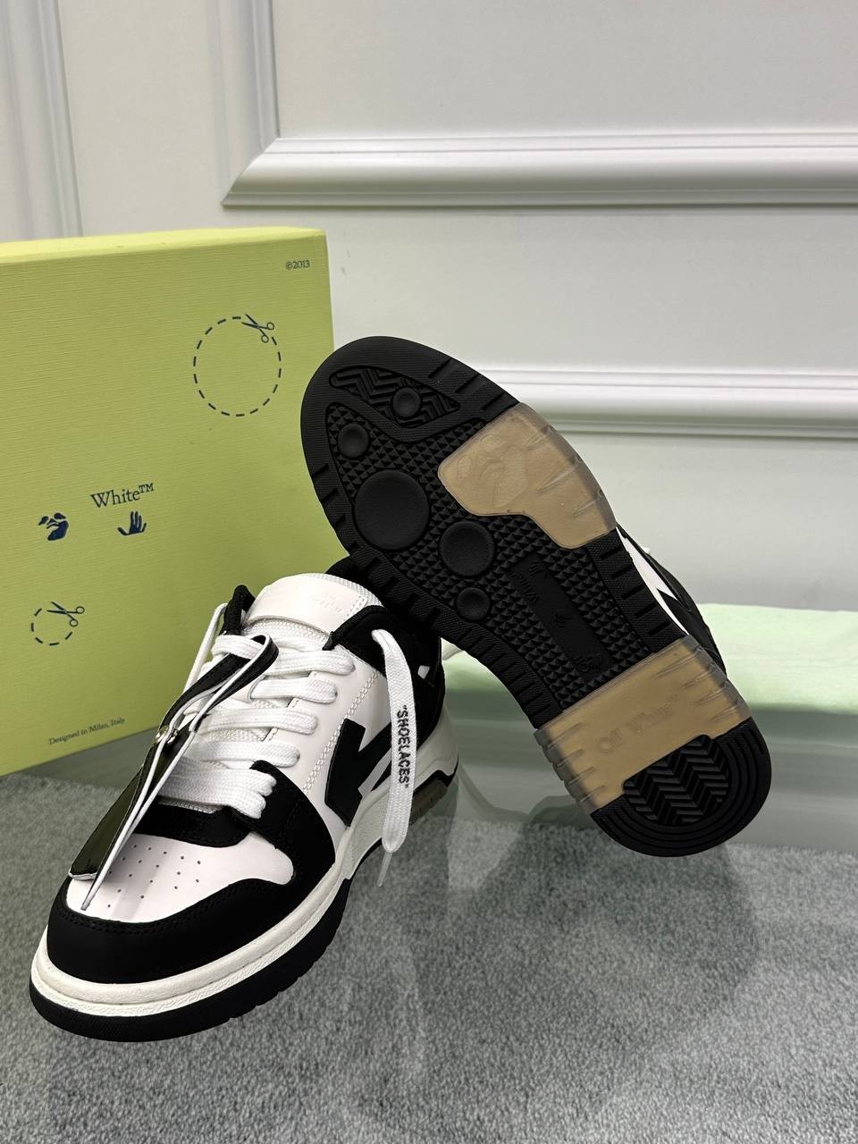 Out Of Office Deri Erkek Sneaker