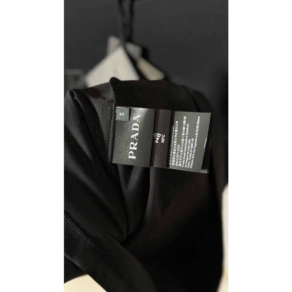 Logo Baskılı Siyah Erkek T-shirt NW
