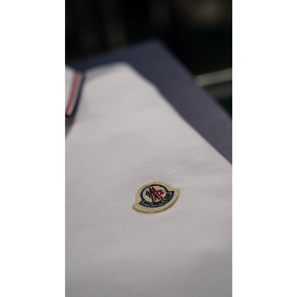 Klasik Logo Beyaz Erkek Polo Yaka