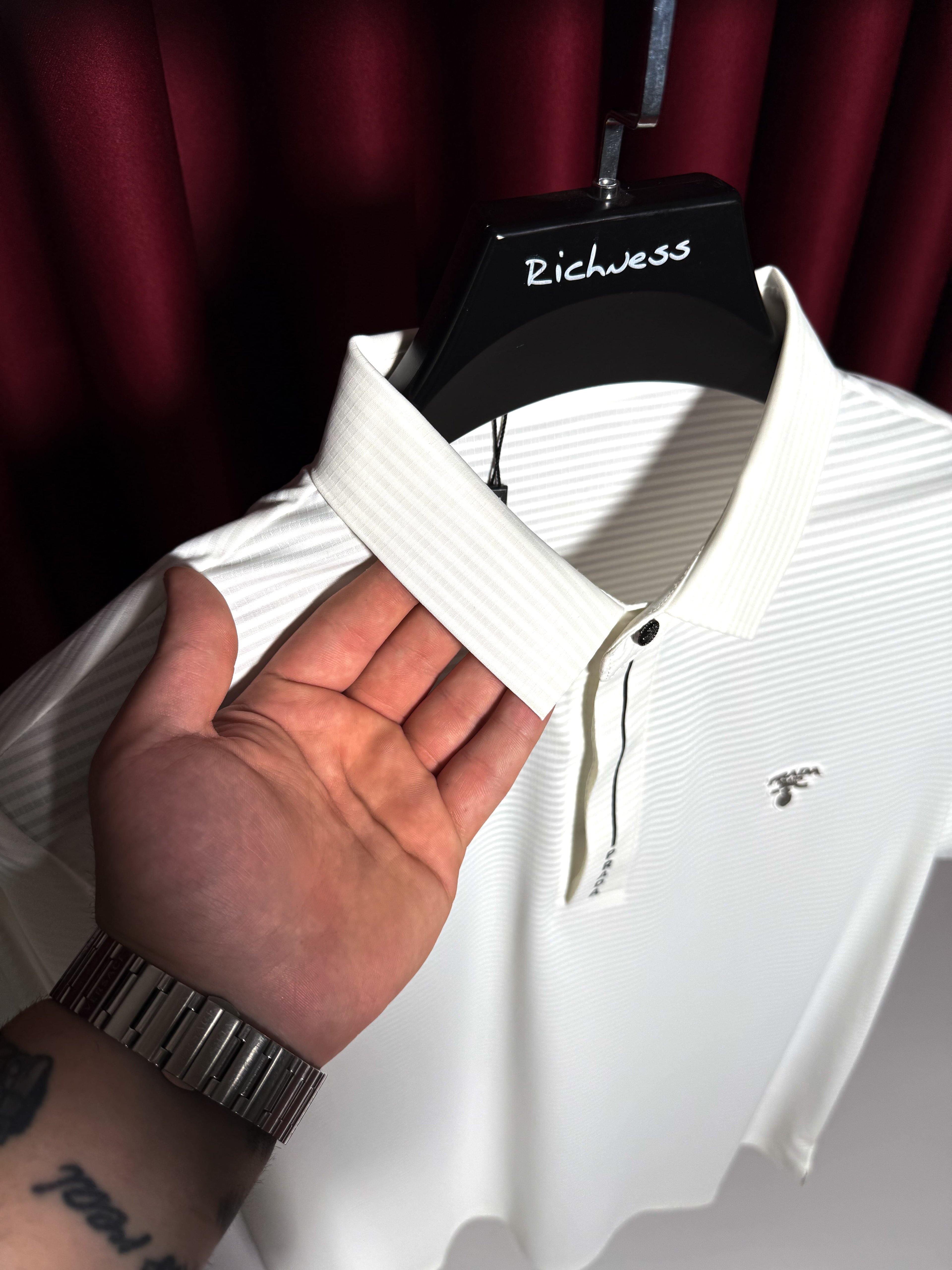 İthal Nakış Logo Detaylı Polo T-shirt