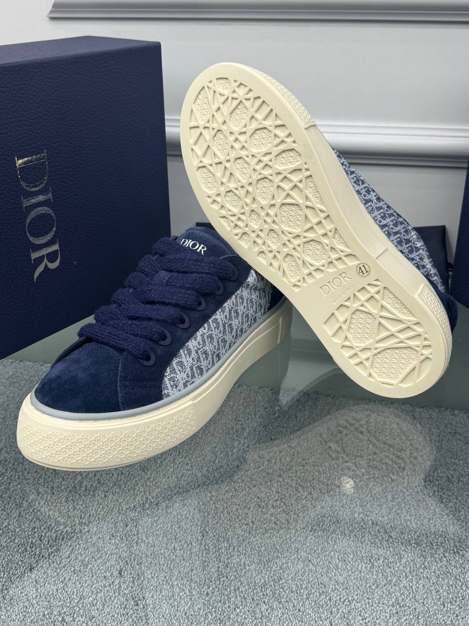 Nubuk Lacivert Erkek Sneaker