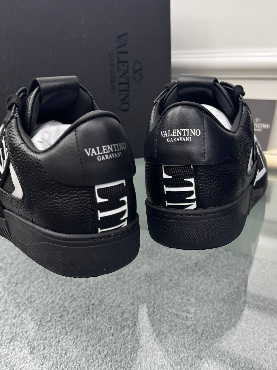 Logo Detaylı Deri Erkek Sneaker