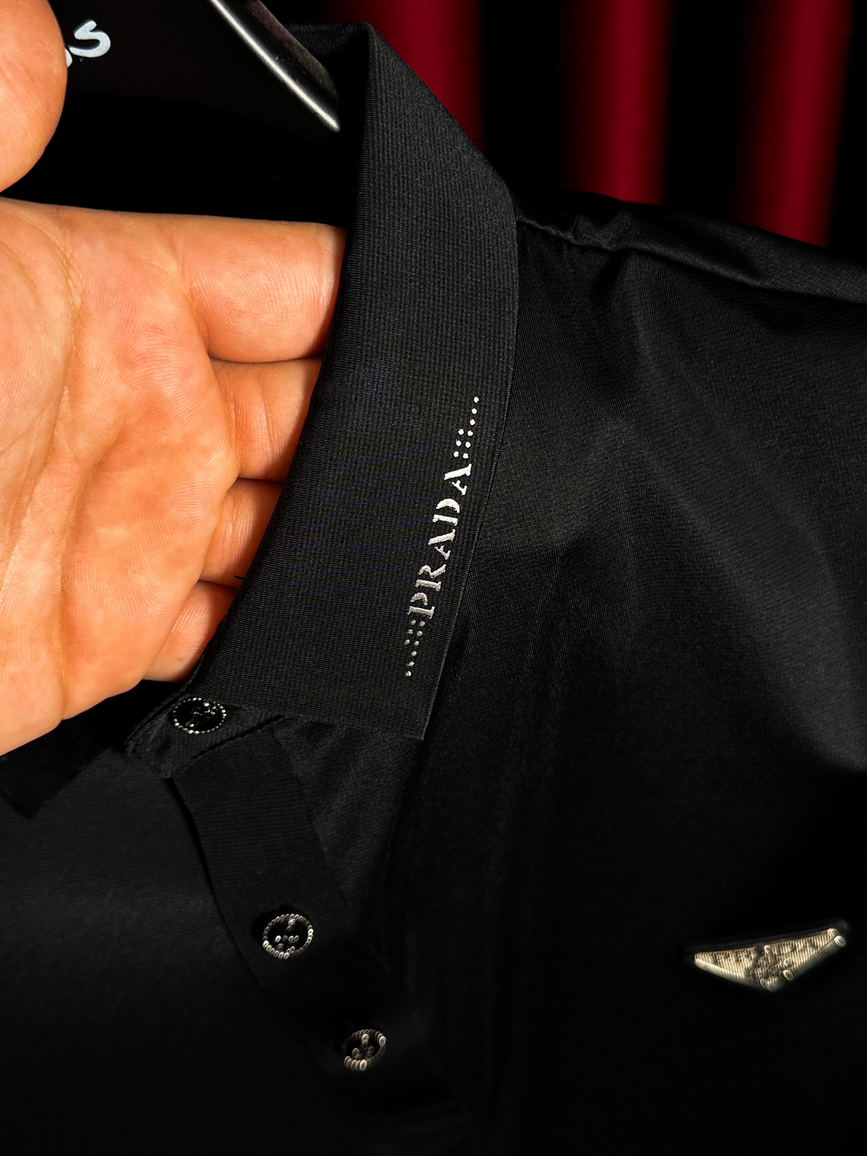 İthal Plaka Logo Detaylı Polo T-shirt