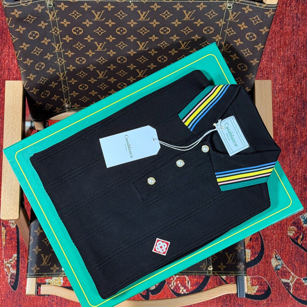 Erkek Örme Triko Polo T-shirt NW