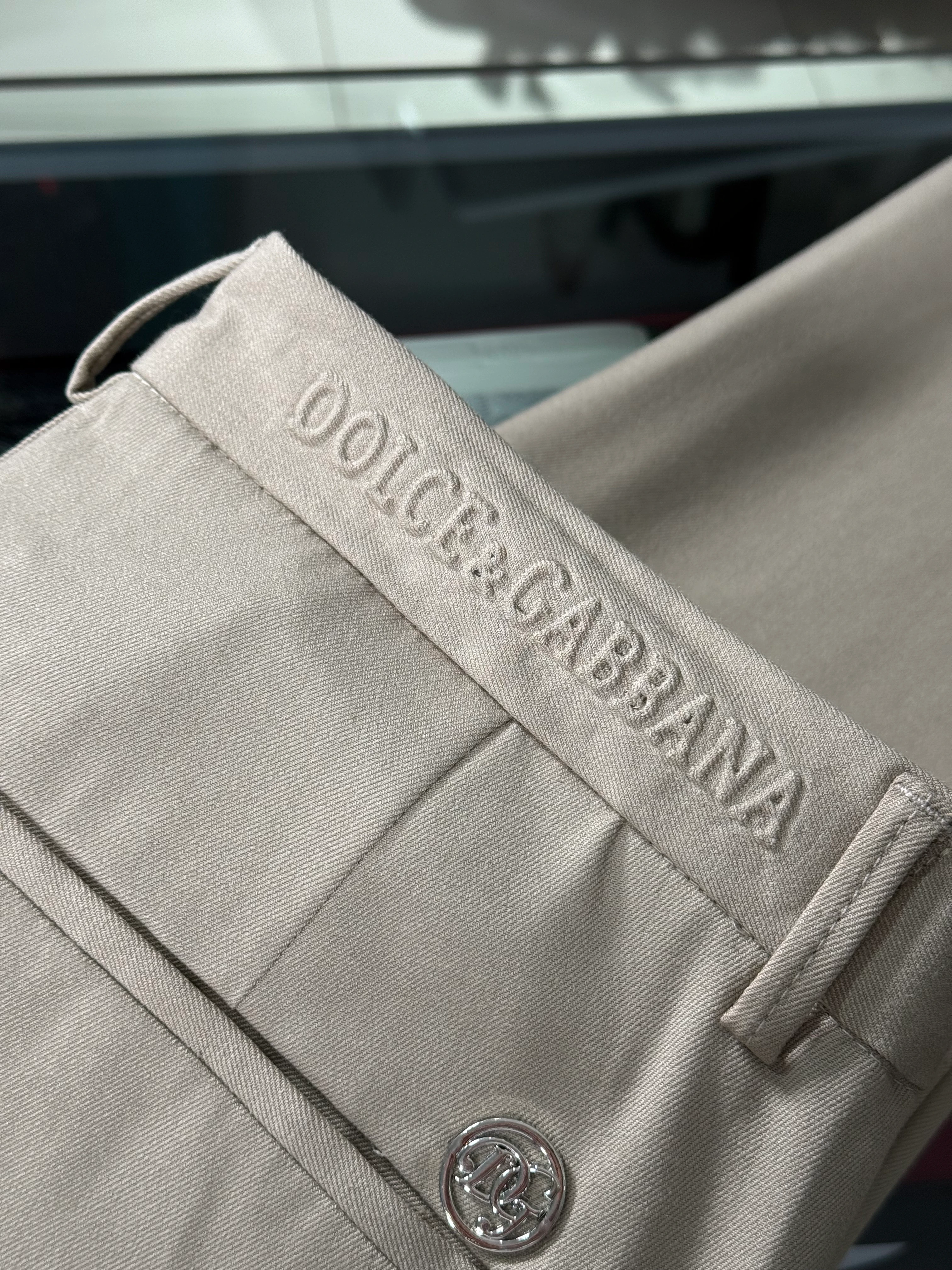 İthal Bej Jogger Pantalon