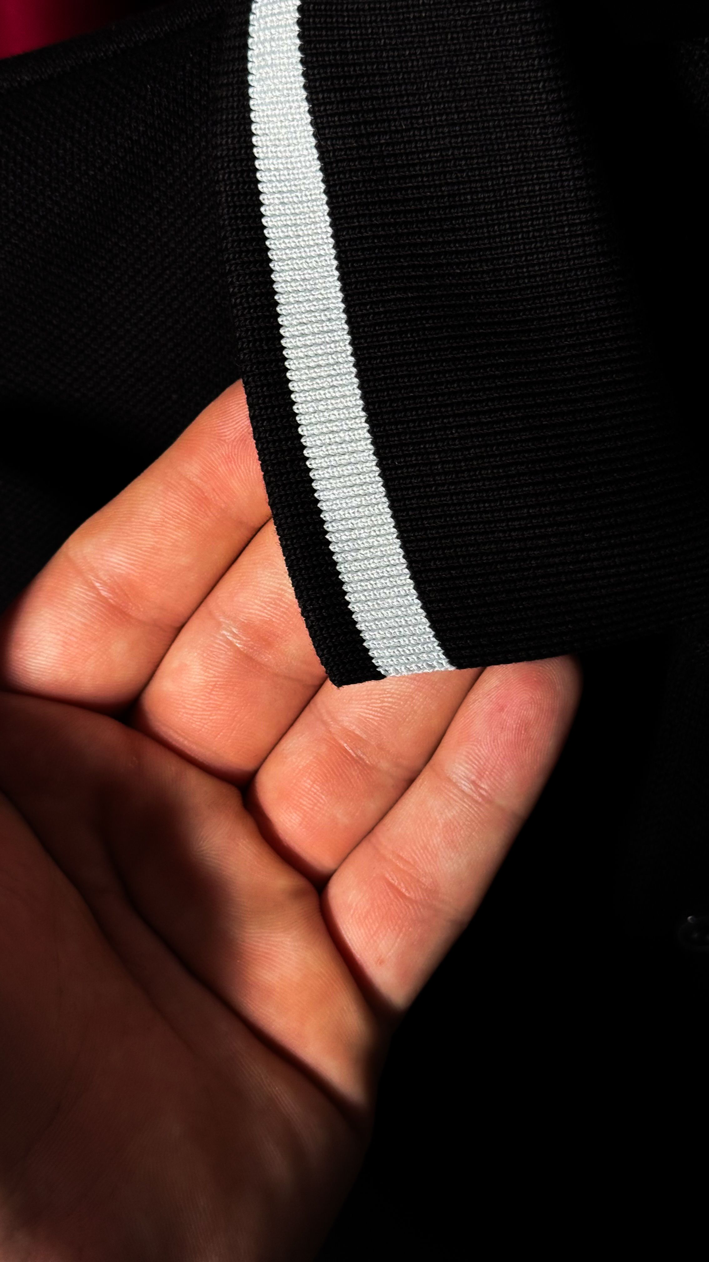 Nakış Logo Detaylı Siyah Erkek Polo T-shirt