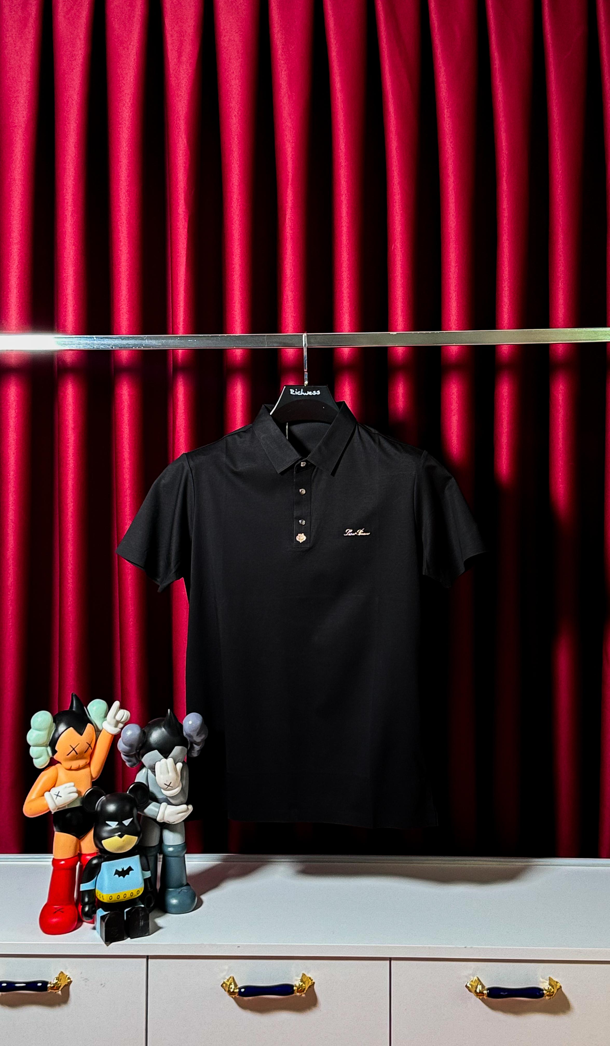 İthal Plaka Nakış Logo Detaylı Polo T-shirt