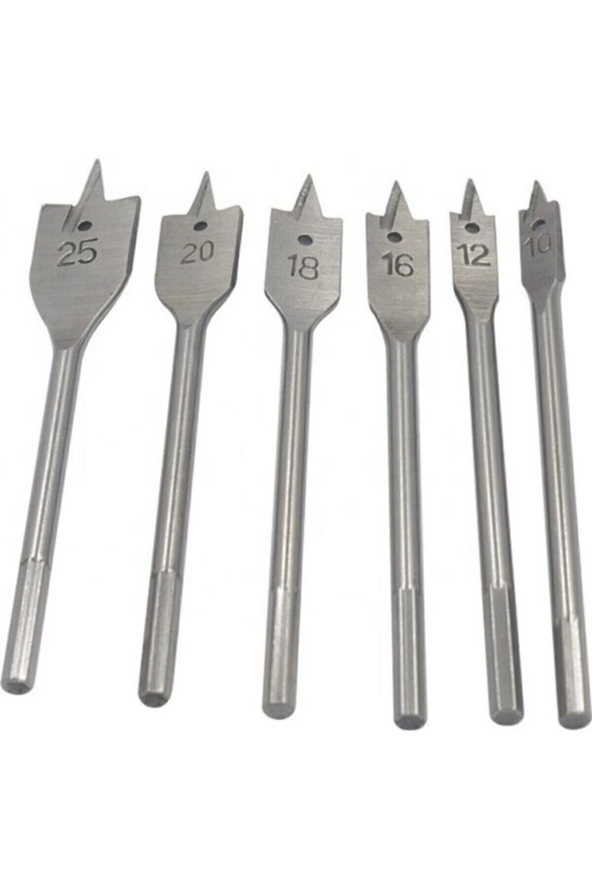 6 Parça Yaprak Kelebek Uç Seti Tahta Ahşap Oyma Matkap Ucu