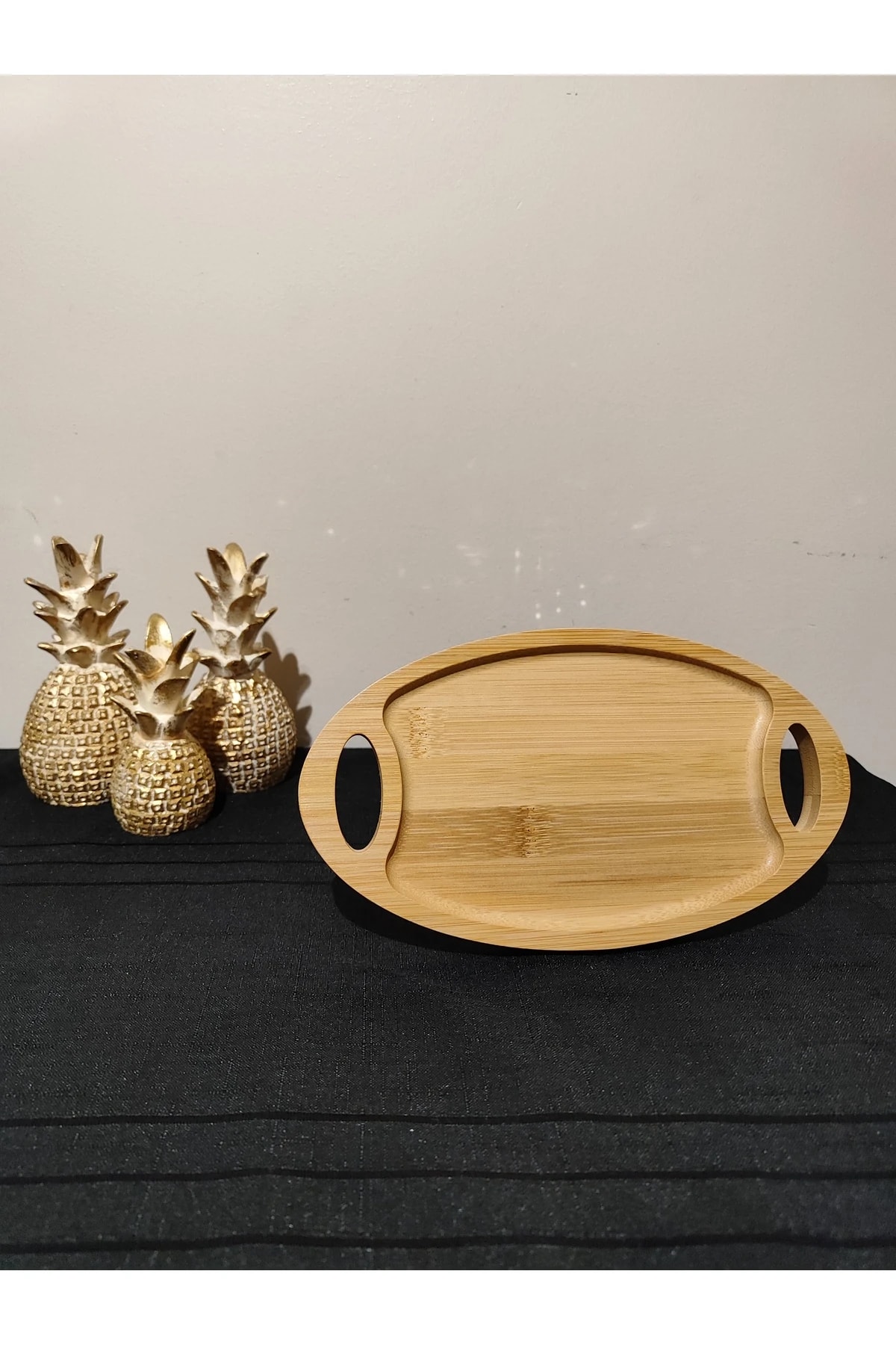 Bambu Sunumluk Kahvaltılık Çerezlik, Kare Bölmeli Bambu Çerezlik Bölmeli Bambu Kahvaltılık