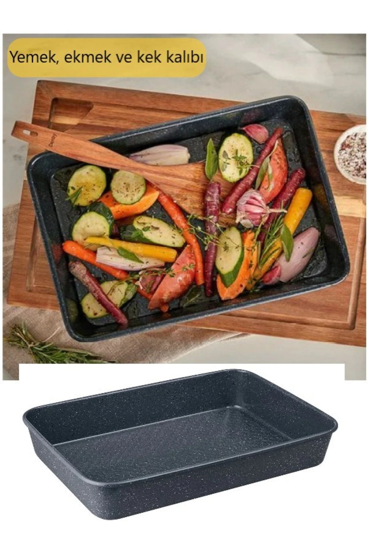Fırın Tepsisi Fırın Kalıbı Kek Kalıbı Ekmek Kalıbı Granit Kaplama