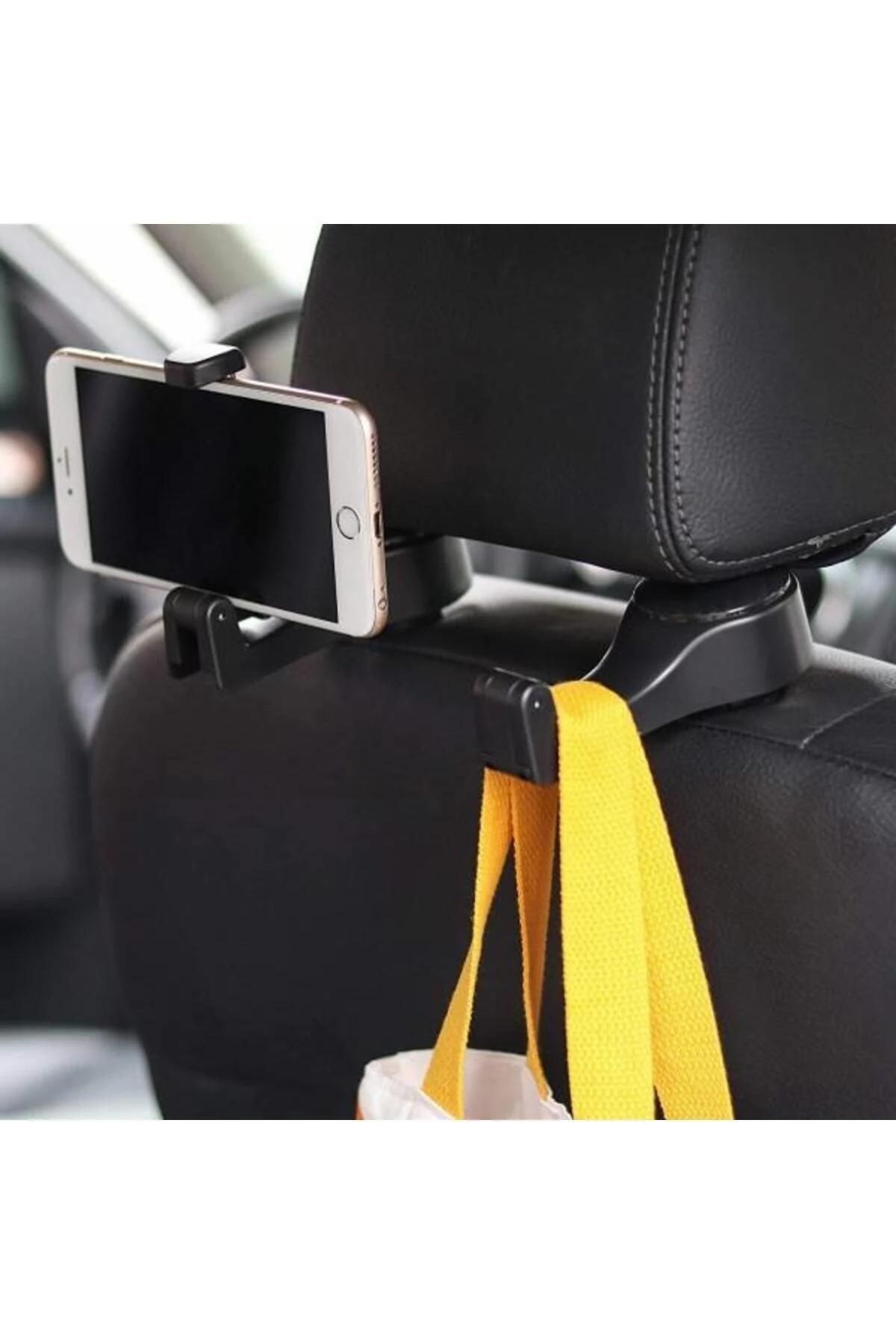 Araç Koltuk Telefon Tutucu Ve Askı Araç Düzenleyici Organizer Koltuk Arkası Eşya Askısı