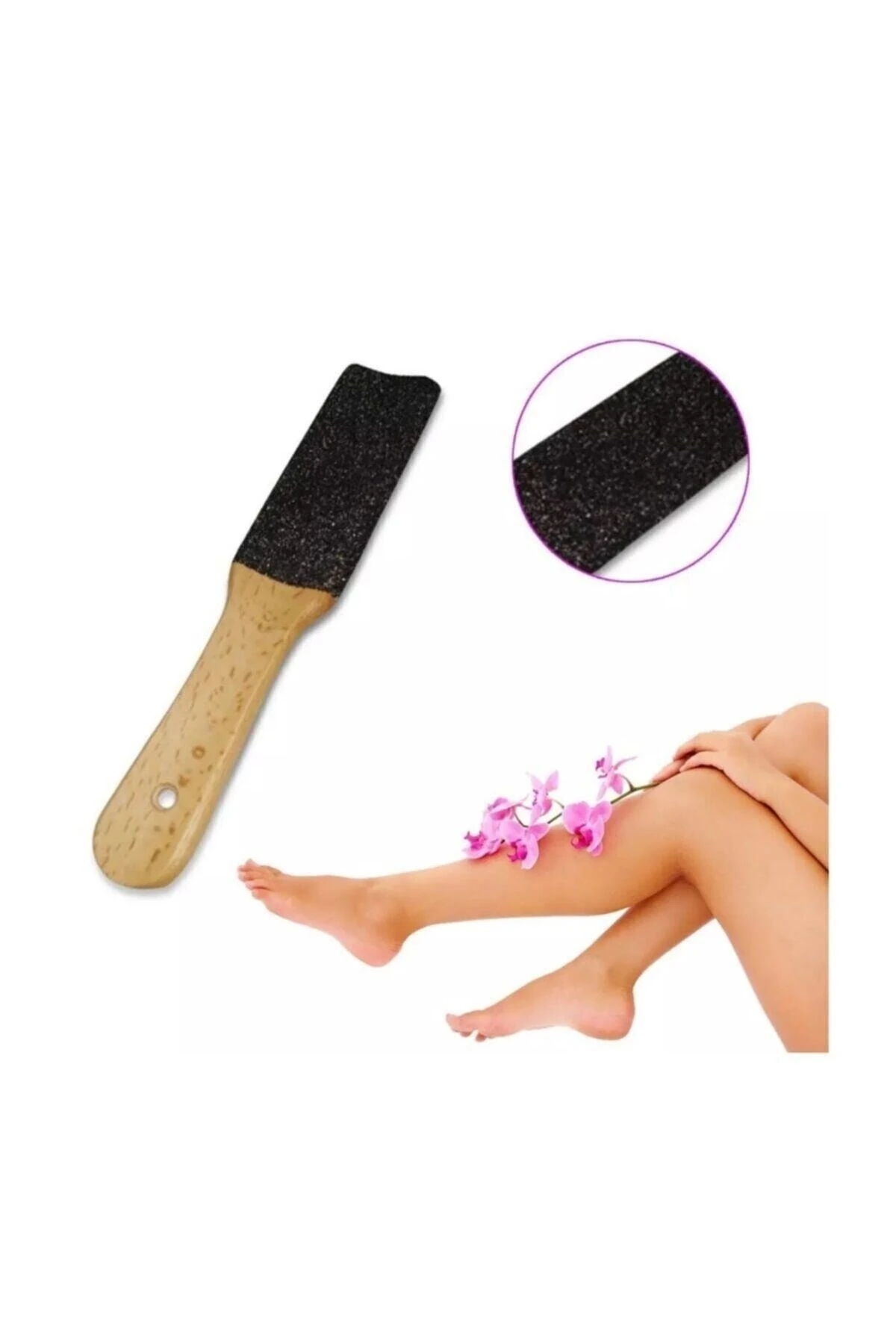 Maqya Ahşap Saplı Topuk Törpüsü