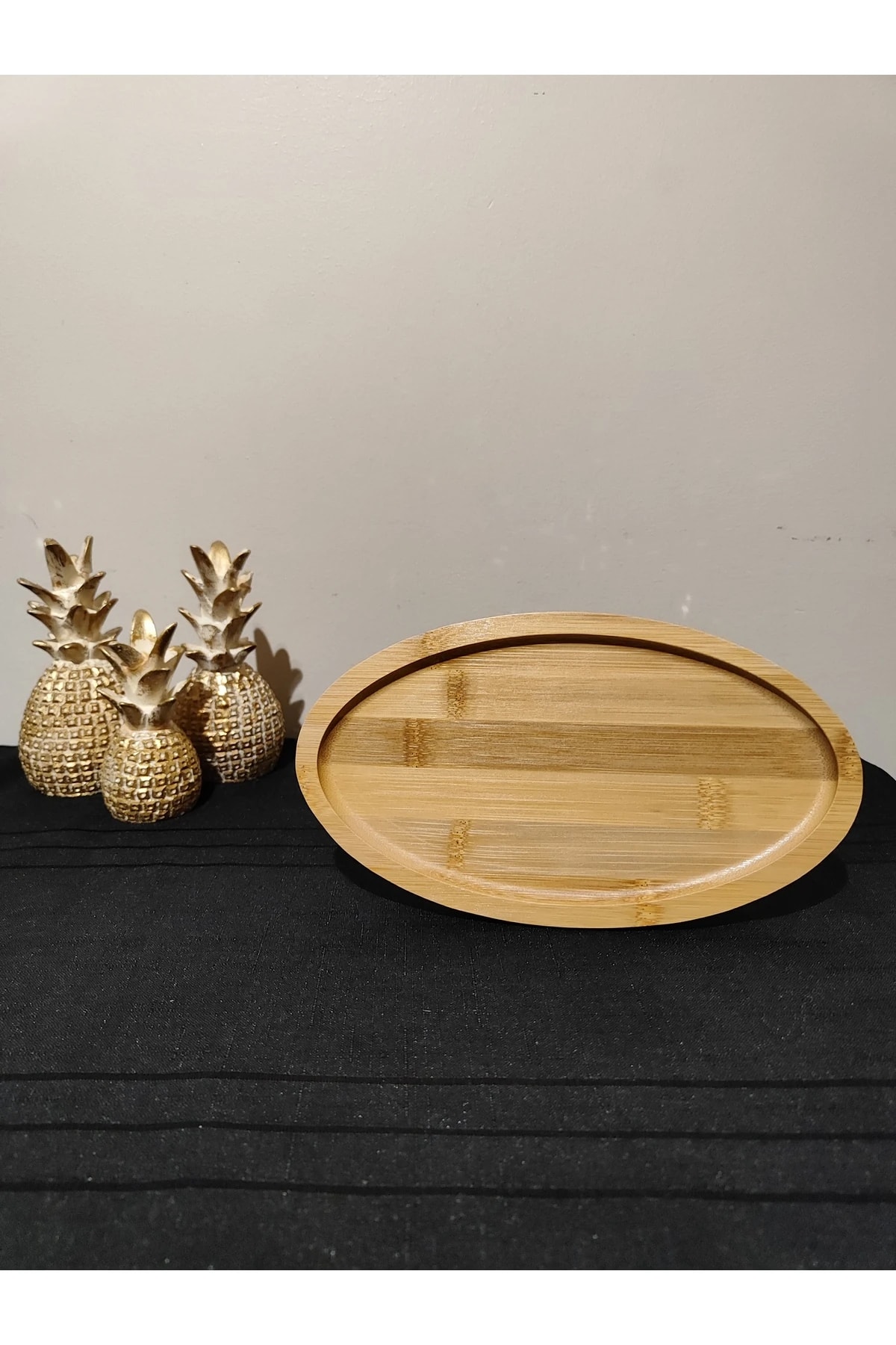 Bambu Sunumluk Kahvaltılık Çerezlik, Kare Bölmeli Bambu Çerezlik Bölmeli Bambu Kahvaltılık