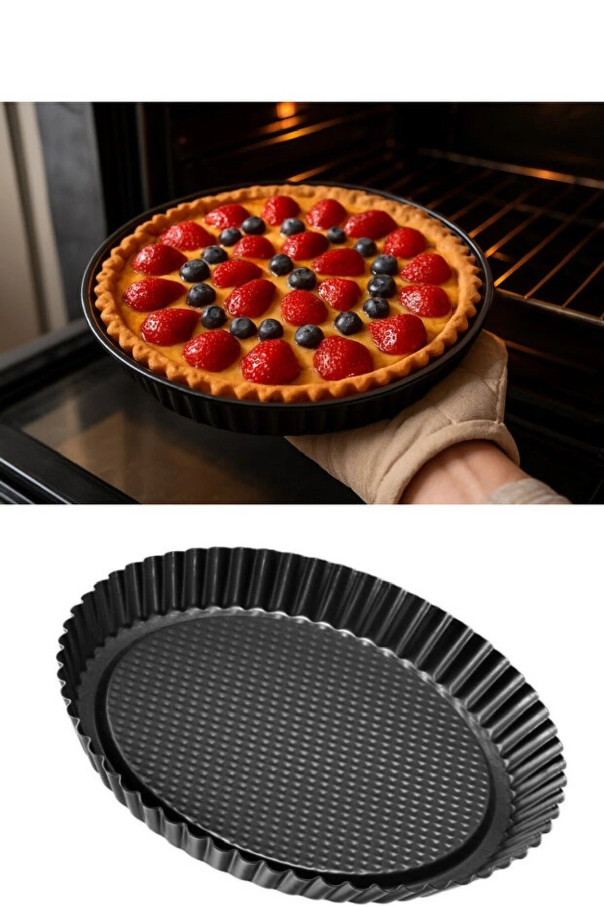 Turta Kalıbı Tart Kalıbı Teflon Kaplama Kek Kalıbı