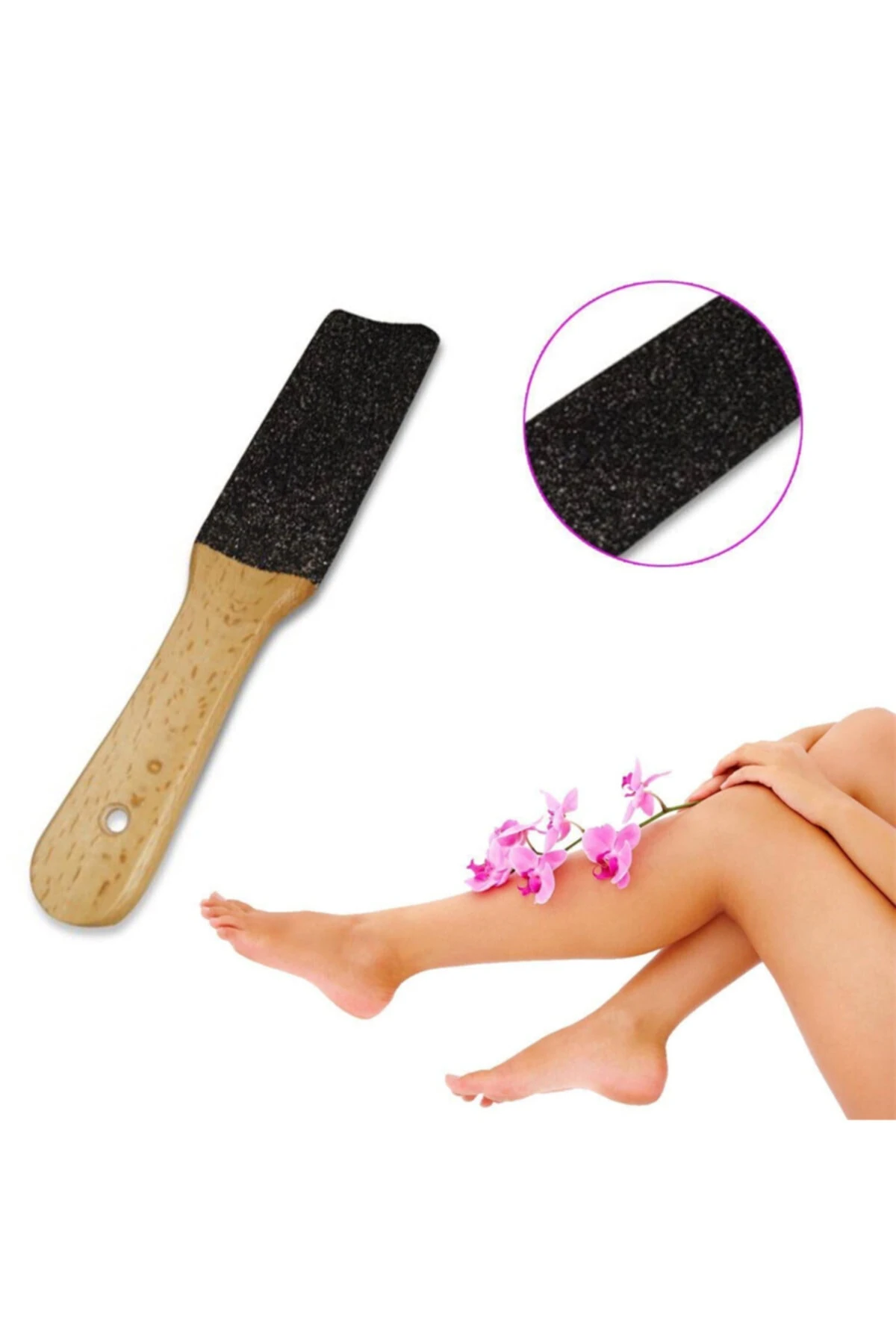 Doğal Ahşap Topuk Törpüsü % 100