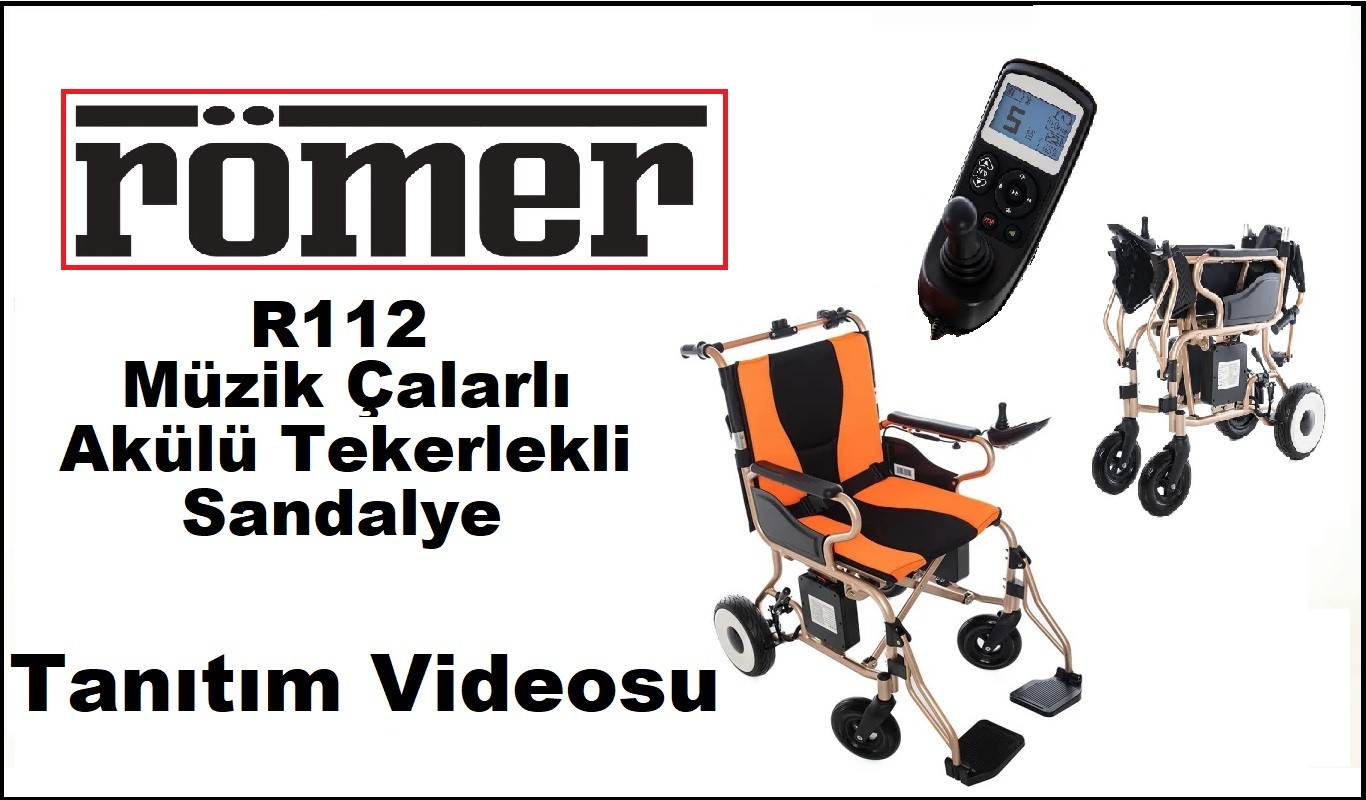 RÖMER R112 Hafif Lityum Akülü Tekerlekli Sandalye