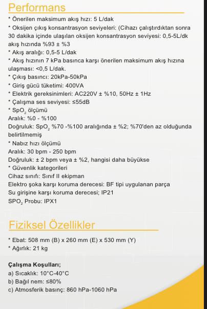 PlusMed Oksijen Konsantratörü PM-KN04  5 litre 